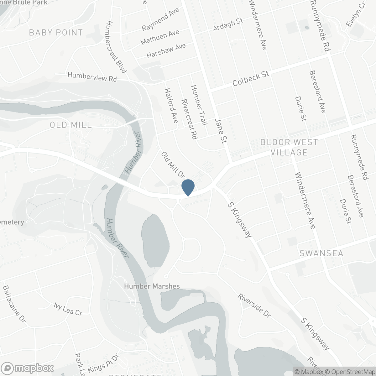 706 - 2 OLD MILL DRIVE, Toronto, Ontario M6S 0A2